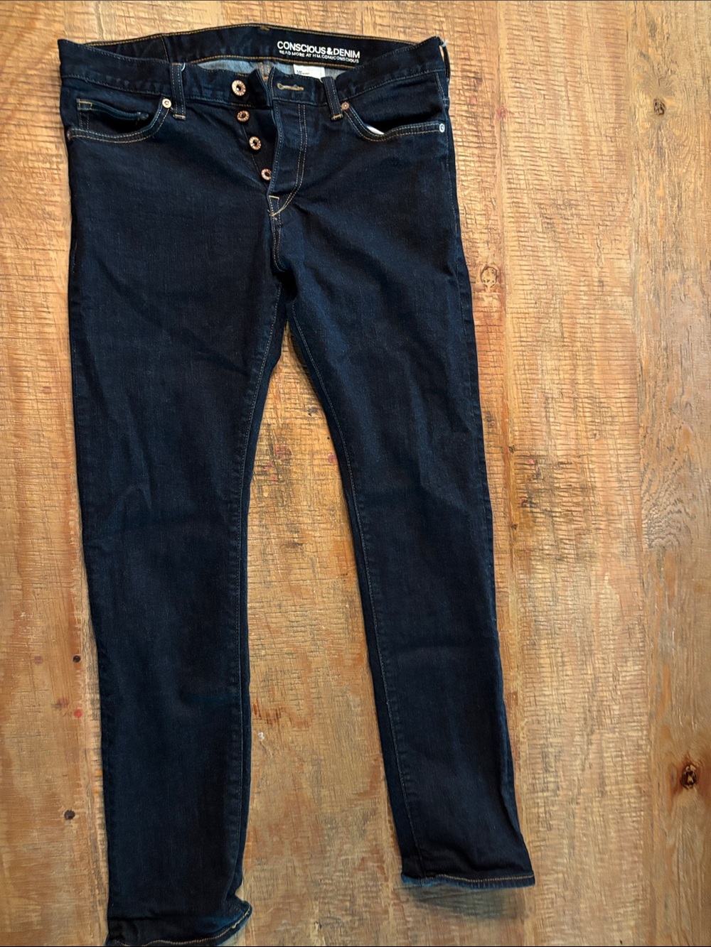 Men’s Dark Blue Skinny Jeans